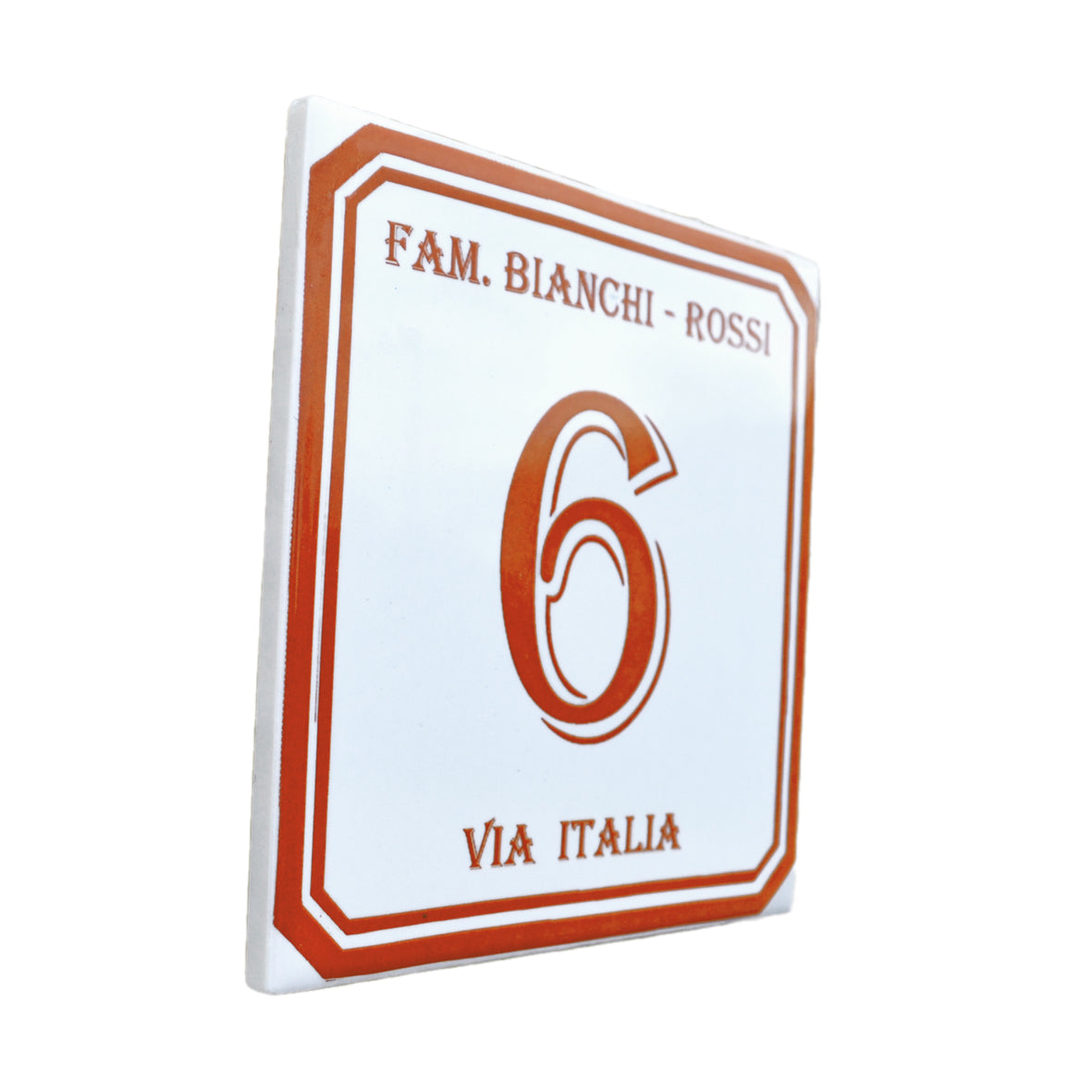 Quadratische Hausnummern