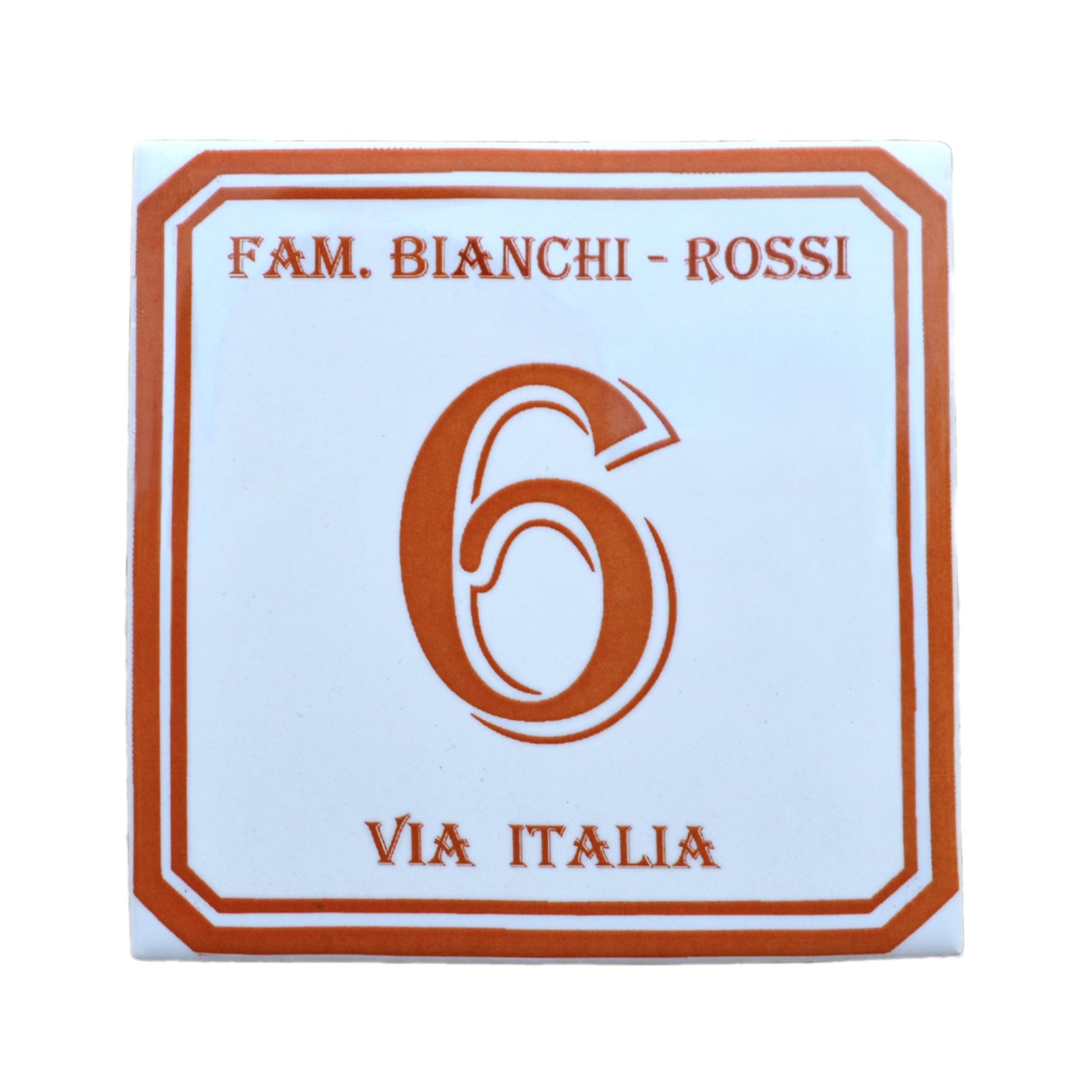 Quadratische Hausnummern