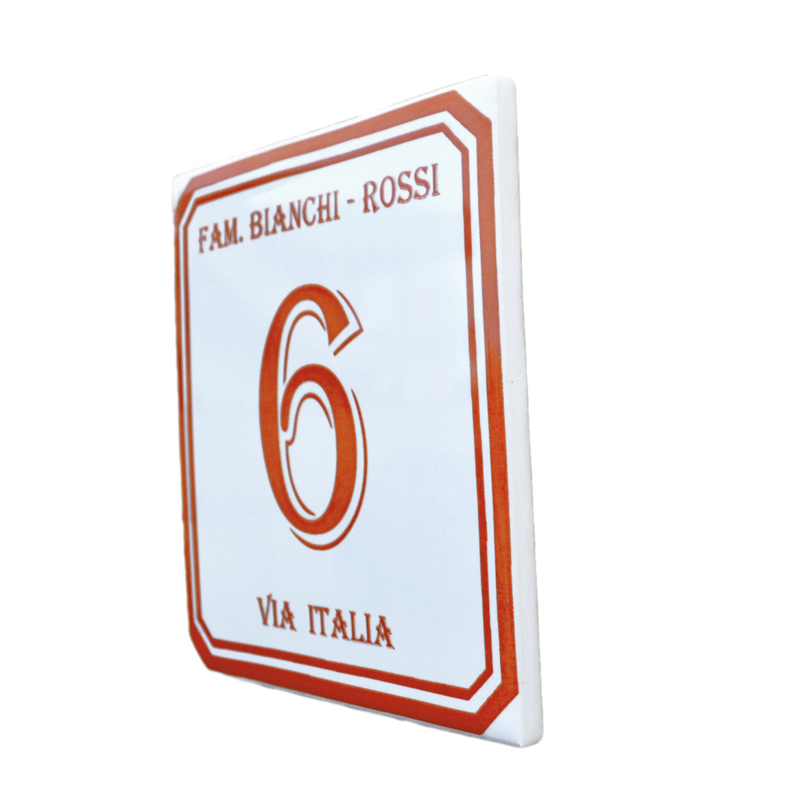 Quadratische Hausnummern