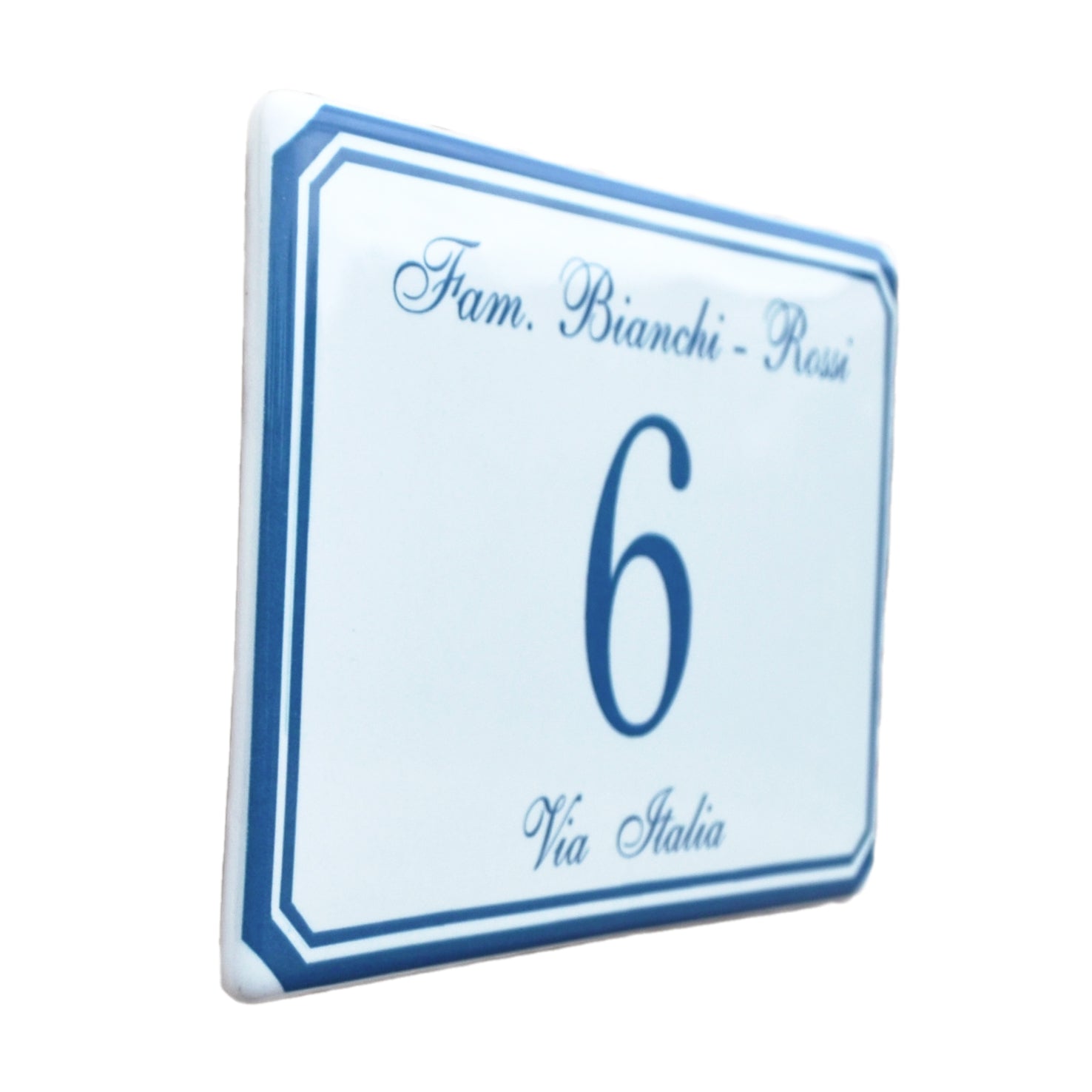 Rechteckige Hausnummern