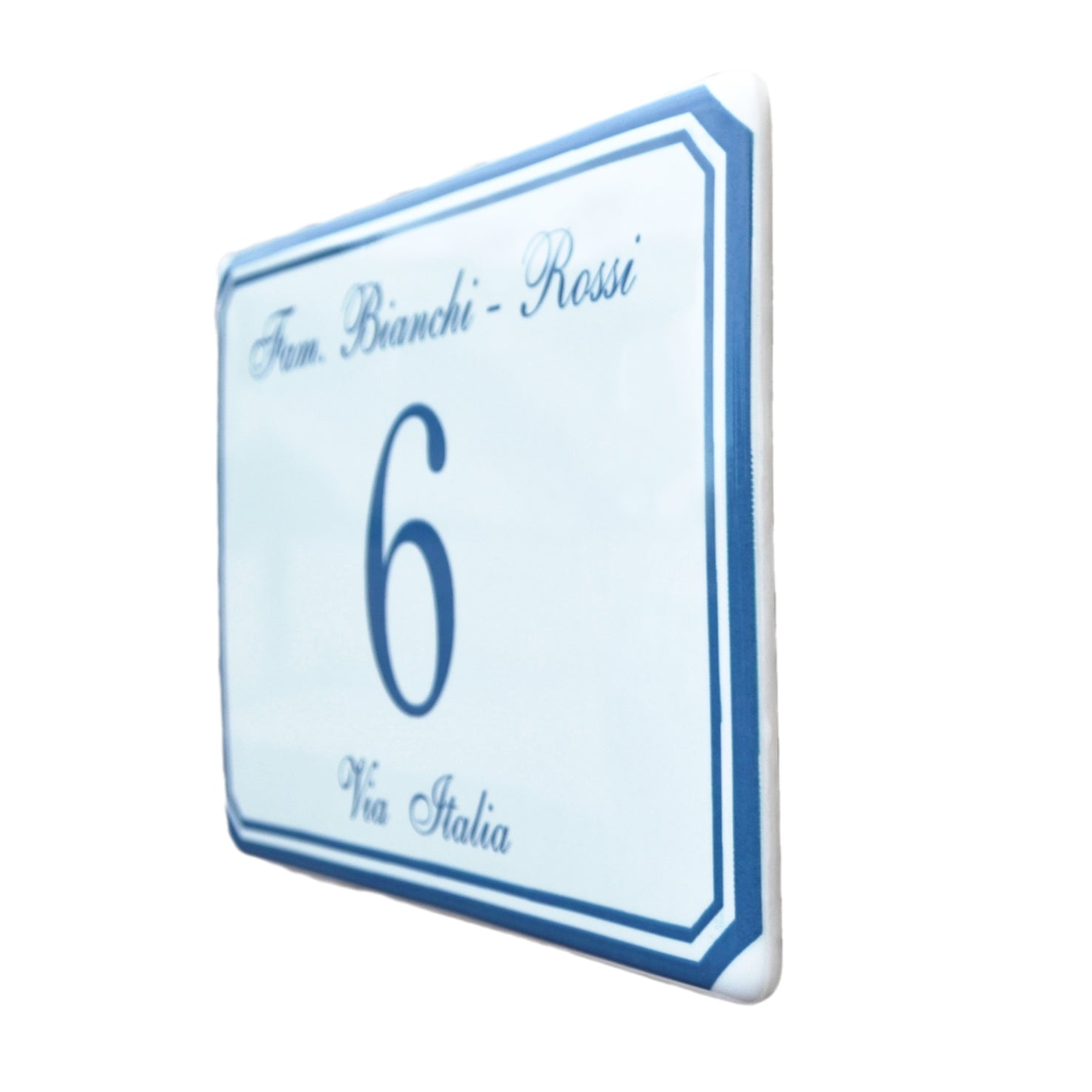 Rechteckige Hausnummern