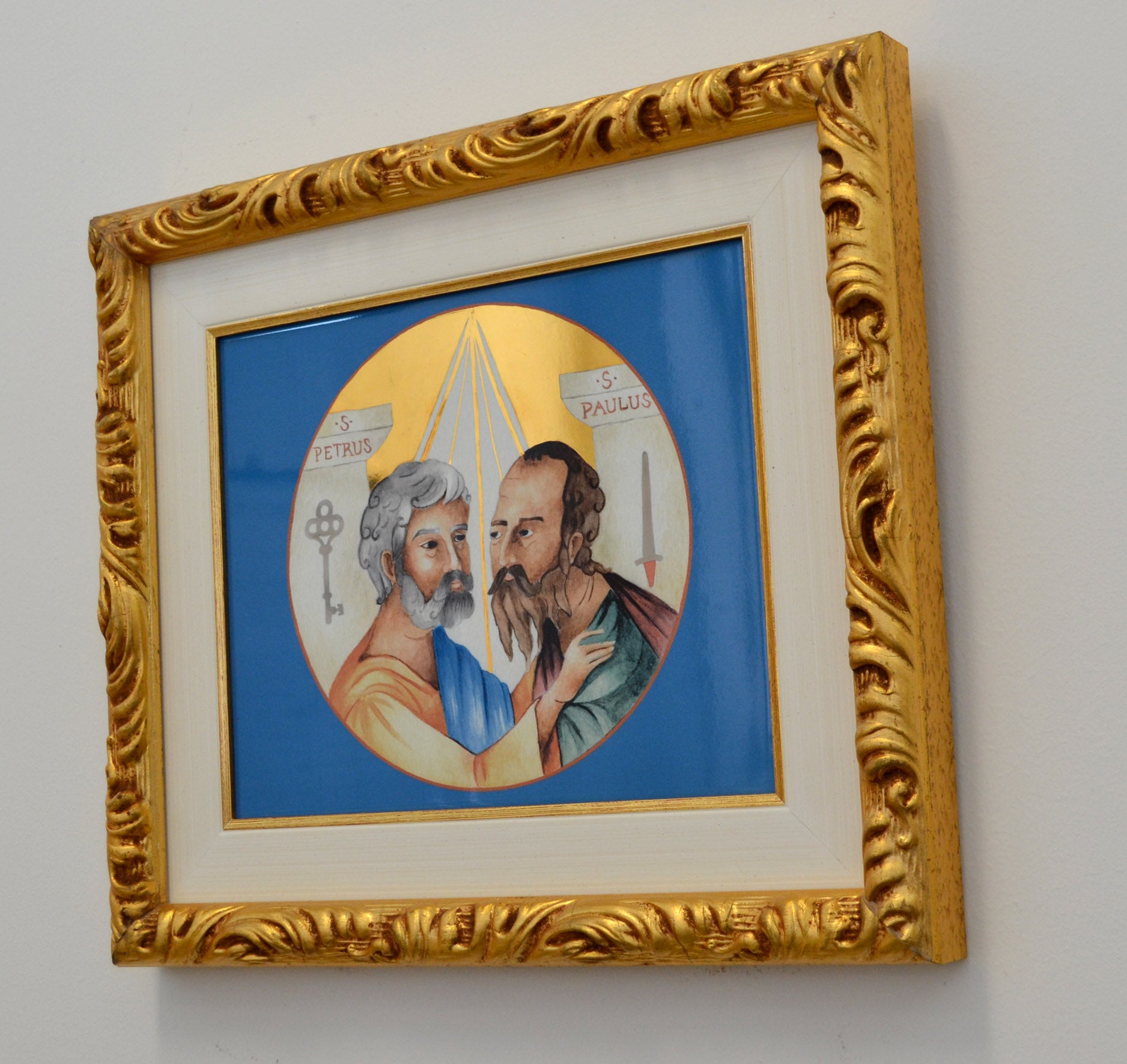 Originaldarstellung der Hl. Petrus und Paulus